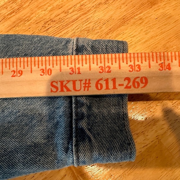 RARE Men's Harley Davidson Moto Waco TX Jean Jacket with Pins Patches Sz XL - Picture 14 of 14